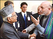 حامد کرزی و نتوار سينگ