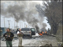 بمب گذاری در کابل