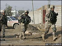 Ramadi'deki Amerikan askerleri