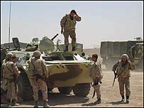 نيروهای اوکراينی در عراق