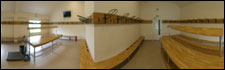 Great Leighs racecourse changing room
