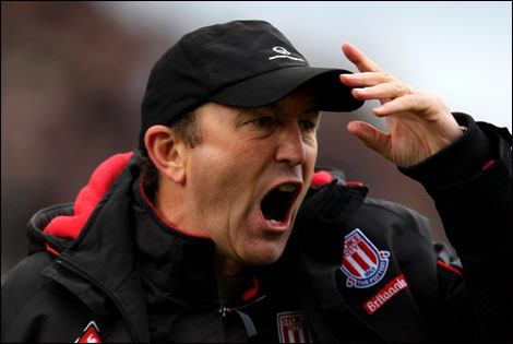 Front:  Tony Pulis / Credit: Getty