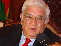 عبدالرحيم وردک وزير دفاع افغانستان