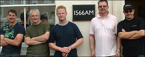 Cable Co outside BBC Somerset Sound