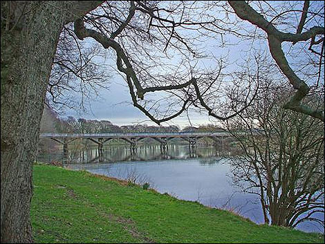 River Ribble, Avenham Park, Preston