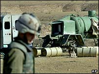 عراق میں ہتھیاروں کی تلاش