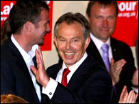 Тоні Блер зробив публічне оголошення у своєму власному виборчому окрузі