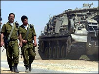 Gazze'de İsrail askerleri