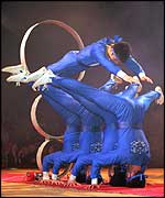 Chinese State Circus in action