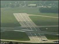 Pista no Aeroporto de Blue Grass, Kentucky