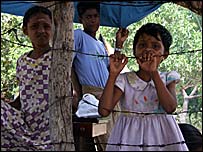 Refugees in eastern Sri Lanka