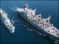 Các tàu của Nhật đã được triển khai tại Ấn Độ Dương kể từ 2001.