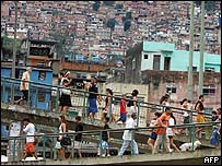 Favela da Rocinha, no Rio de Janeiro (foto de arquivo)