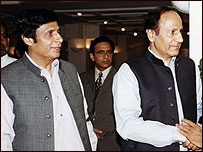 چودھری شجاعت حسین اور چودھری پرویز