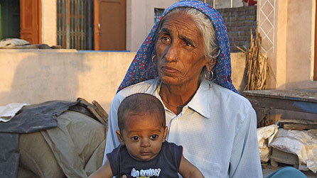 Rajo and Naveen, who feature in Too Old To Be A Mum?