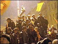 Ukrayna'da muhalefetin gösterileri