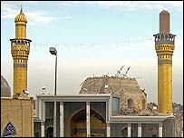 Askeriye Camii'nde hasar