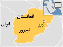 نقشه افغانستان - ولایت فراه