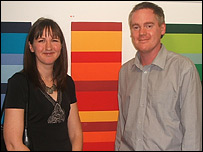 Artists Sue Kershaw and Iain Will