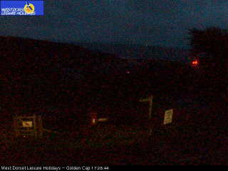 Image from Golden Cap Holiday Park, updated every 10 mins.