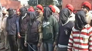 Suspects of india gang rape