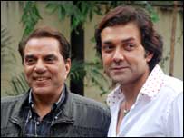 धर्मेंद्र और बॉबी दयोल