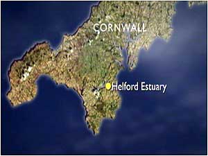 Helford Estuary (Image: Helford map)