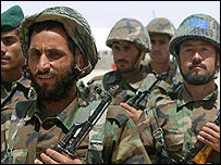 سربازان ارتش افغانستان