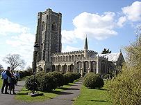 The church of St. Peter and St. Paul, Lavenham