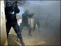 Olimpiyatlarda güvenliği sağlayacak ekbin eğitimi 