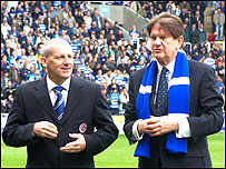 Steve Coppell (left) and John Madejski