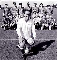 Graham with his football team