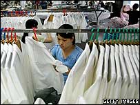 Nhà máy dệt may của Trung Quốc