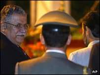 جلال طالبانی  و محمود احمدی نژاد