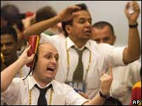 Operadores na Bovespa (arquivo)