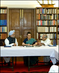 मनमोहन सिंह और सोनिया गांधी