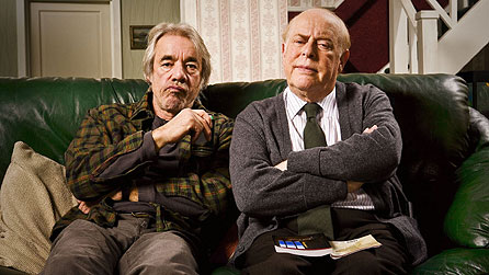 Roger Lloyd Pack and Clive Swift in The Old Guys