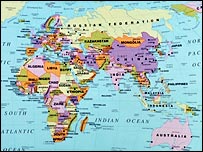 विश्व का नक्शा