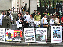 Лондондаги норозилик намойиши