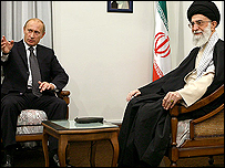 پوتین و خامنه ای