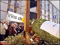 Biểu tình tại Burgundy