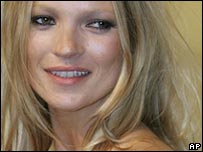 英国超级名模莫斯绯闻不断