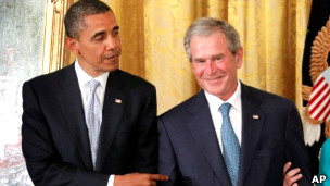 بوش و اوباما