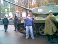 Молодь на параді