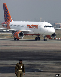Máy bay của hãng Indian Airlines