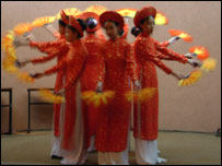 Tiết mục múa quạt