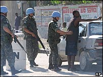 Força de paz da ONU no Haiti