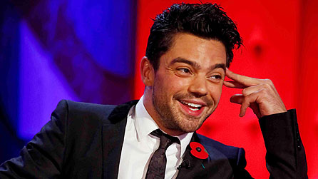 Dominic Cooper on Friday Night With Jonathan Ross (image: Hot Sauce)