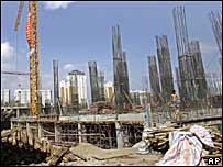 Hotel de luxo em construção em Hanói