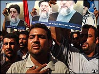 Xiita protesta contra atentado